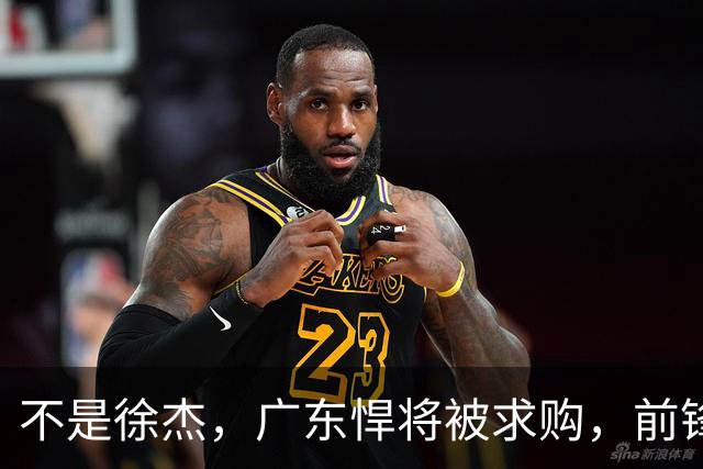 不是徐杰，广东悍将被求购，前锋，杜锋看重，转会费或8位数